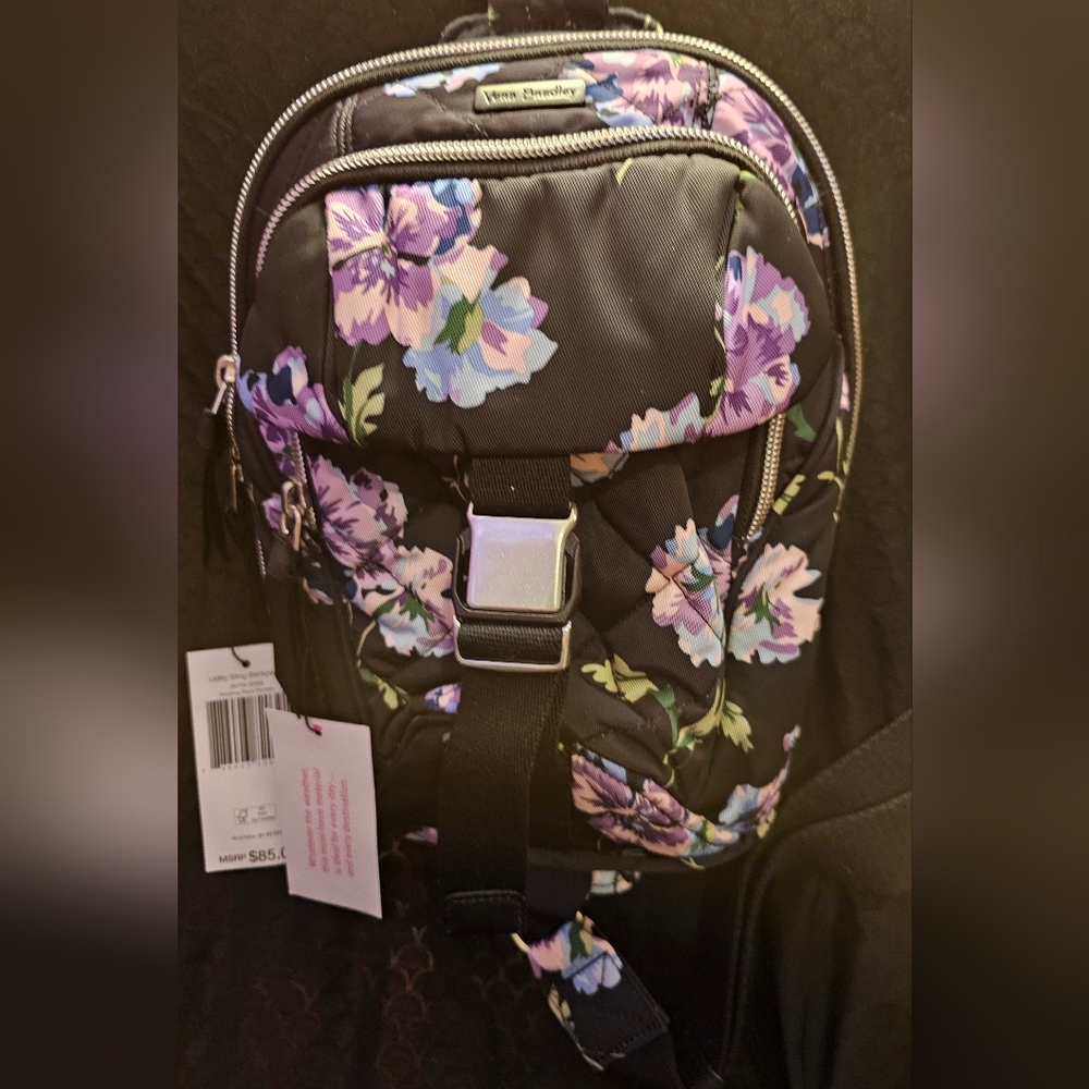 Vera Bradley Utility Sling Backpack, nwt
